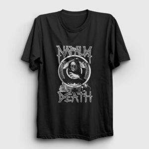 Life Napalm Death Tişört siyah