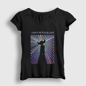 Little L Jamiroquai Kadın Tişört siyah
