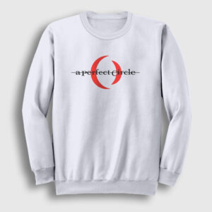 Logo A Perfect Circle Sweatshirt beyaz