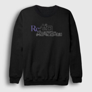 Logo Anime Re Zero Sweatshirt