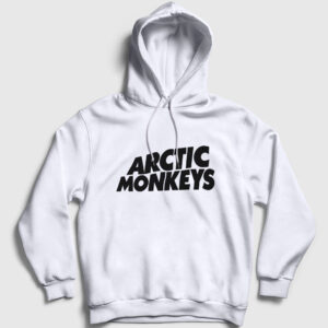 Logo Arctic Monkeys Kapşonlu Sweatshirt