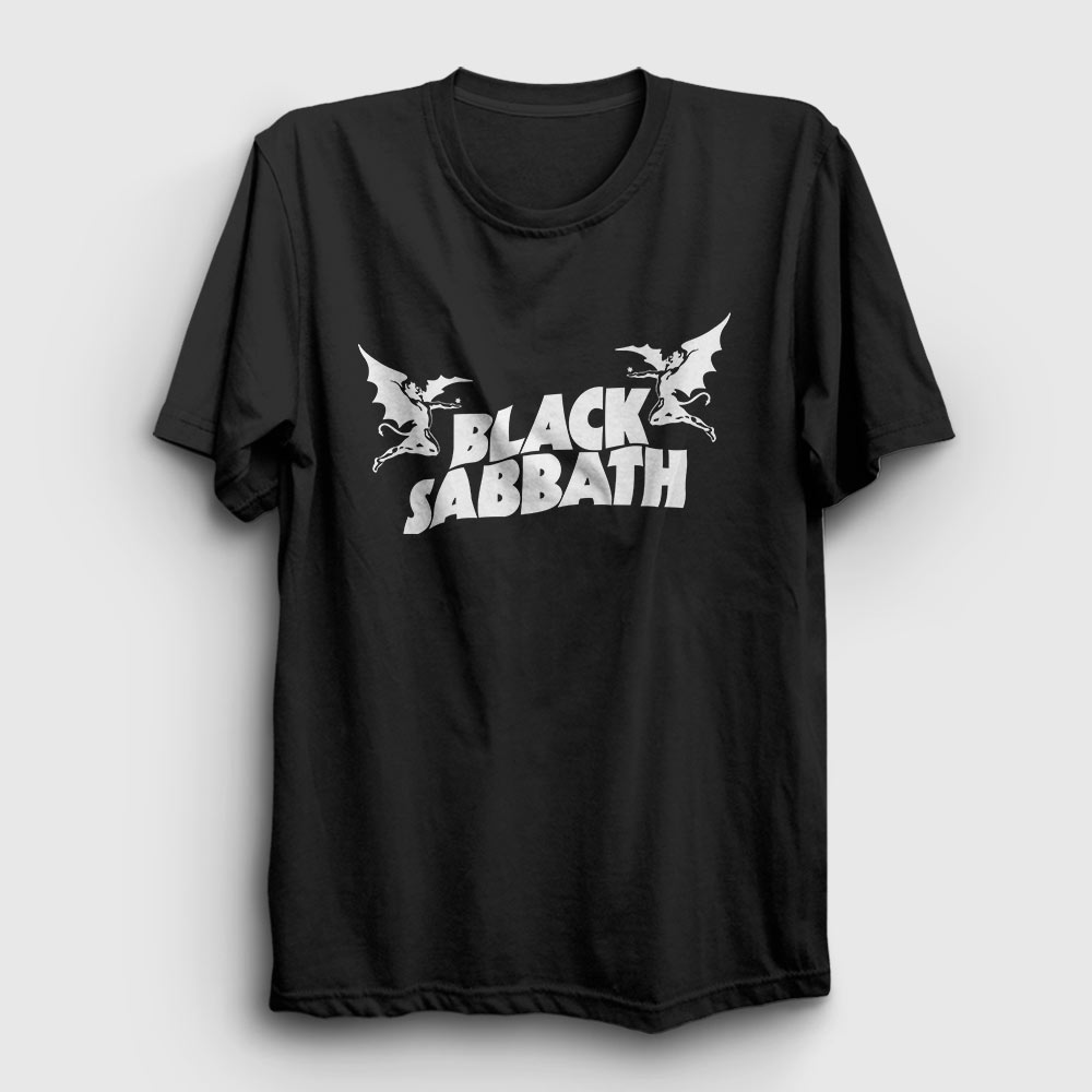 Logo Black Sabbath Tişört