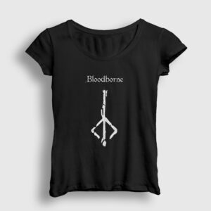 Logo Bloodborne Kadın Tişört