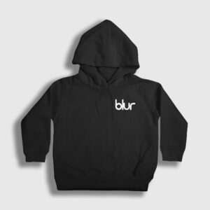 Logo Blur Çocuk Kapşonlu Sweatshirt