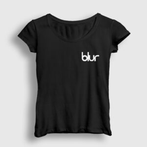 Logo Blur Kadın Tişört