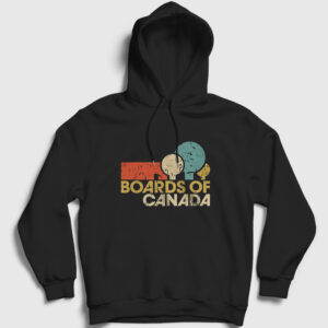 Logo Boards Of Canada Kapşonlu Sweatshirt