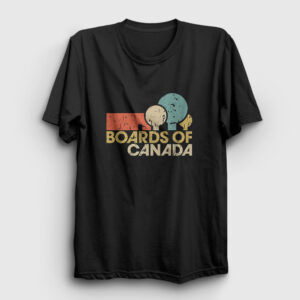 Logo Boards Of Canada Tişört siyah