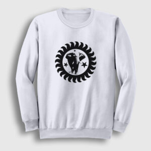 Logo Brand New Heavies Sweatshirt beyaz