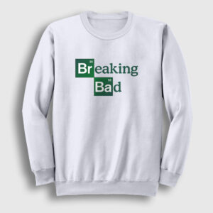 Logo Breaking Bad Sweatshirt beyaz
