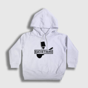 Logo Buckethead Çocuk Kapşonlu Sweatshirt