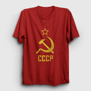 Logo CCCP Sovyetler Birliği Tişört