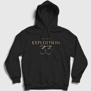 Logo Clair Obscur Expedition 33 Kapşonlu Sweatshirt