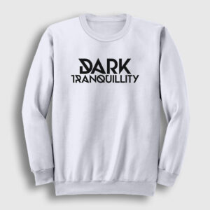 Logo Dark Tranquillity Sweatshirt beyaz