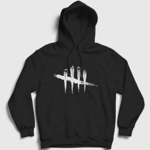 Logo Dead By Daylight Kapşonlu Sweatshirt
