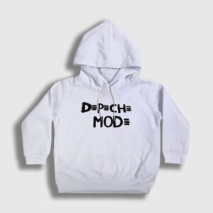 Logo Depeche Mode Çocuk Kapşonlu Sweatshirt