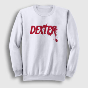 Logo Dexter Sweatshirt beyaz