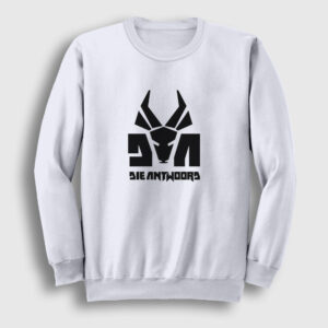 Logo Die Antwoord Sweatshirt beyaz