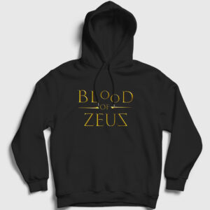 Logo Dizi Blood Of Zeus Kapşonlu Sweatshirt