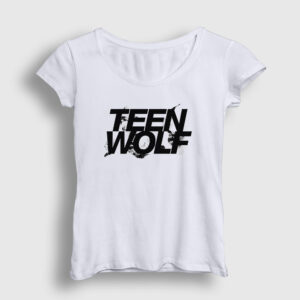 Logo Dizi Teen Wolf Kadın Tişört