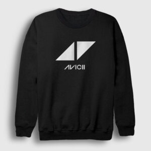 Logo Dj Avicii Sweatshirt siyah