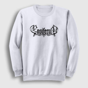 Logo Ensiferum Sweatshirt beyaz