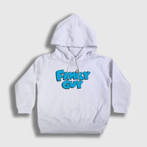 Logo Family Guy Çocuk Kapşonlu Sweatshirt beyaz