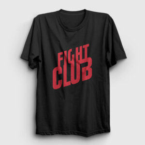 Logo Film Dövüş Kulübü Fight Club Tişört siyah