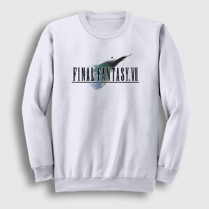 Logo Final Fantasy Vii Sweatshirt beyaz