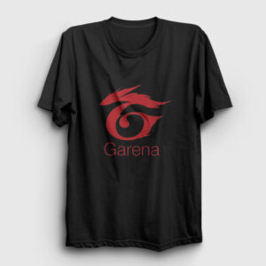 Logo Garena Free Fire Tişört siyah