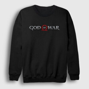 Logo God Of War Sweatshirt siyah