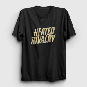 Logo Heated Rivalry Tişört siyah