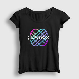 Logo Huntrix K Pop Demon Hunters Kadın Tişört siyah