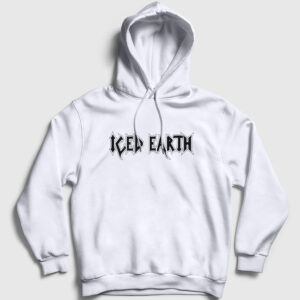 Logo Iced Earth Kapşonlu Sweatshirt