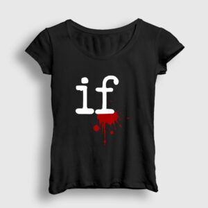 Logo If Rock Mindless Self Indulgence Kadın Tişört