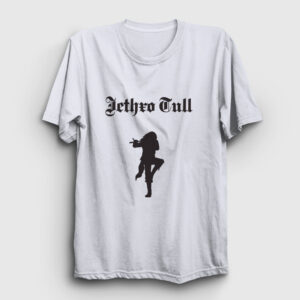 Logo Jethro Tull Tişört beyaz
