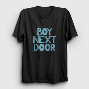 Logo K Pop Boynextdoor Tişört siyah