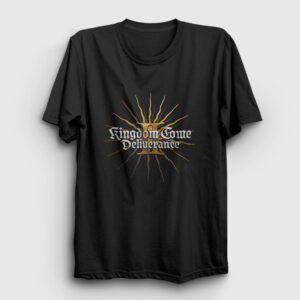 Logo Kingdom Come Deliverance II Tişört siyah
