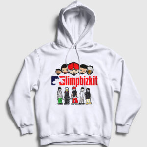 Logo Limp Bizkit Kapşonlu Sweatshirt