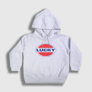 Logo Lucky Halsey Çocuk Kapşonlu Sweatshirt