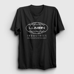 Logo Lumon Dizi Severance Tişört siyah