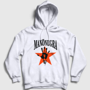 Logo Mano Negra Kapşonlu Sweatshirt