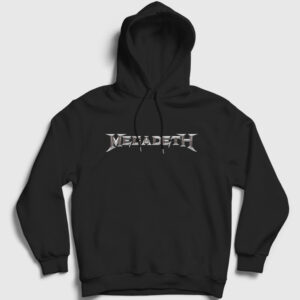 Logo Megadeth Kapşonlu Sweatshirt