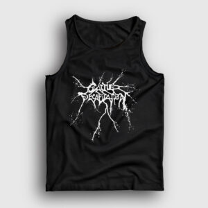 Logo Metal Cattle Decapitation Atlet siyah