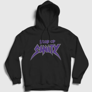 Logo Metal Edge Of Sanity Kapşonlu Sweatshirt