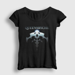 Logo Metal Queensryche Kadın Tişört