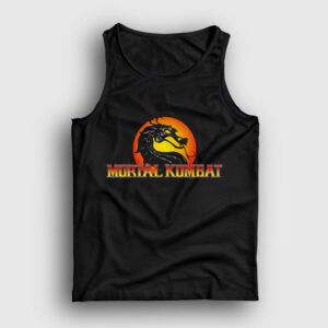 Logo Mortal Kombat Atlet siyah