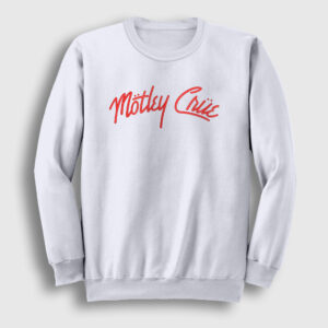 Logo Mötley Crüe Sweatshirt beyaz