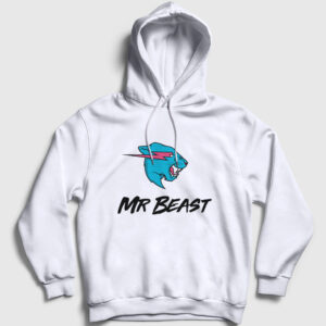 Logo Mr Beast Kapşonlu Sweatshirt