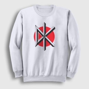 Logo Müzik Dead Kennedys Sweatshirt beyaz