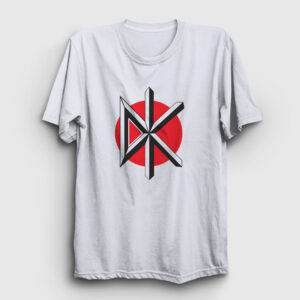 Logo Müzik Dead Kennedys Tişört beyaz